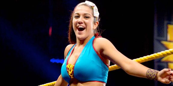 New-look Bayley wins Smackdown Women’s title and turns heel – Wrestling ...